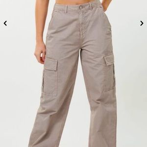 Straight cargo pants